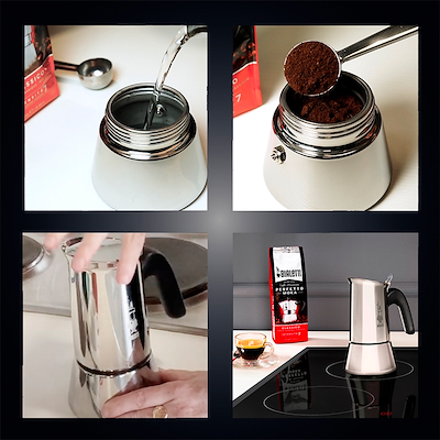 Bialetti Venus Induction Espressokande 4 Kop - Edition 2.0