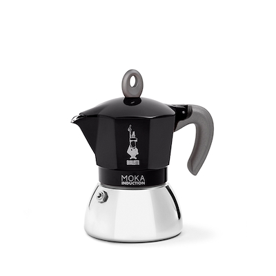 Bialetti Espressokande Moka Induction Black 2 Kop - Edition 2.0