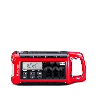 MIDLAND nødradio ER200 rød