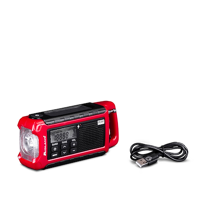 MIDLAND nødradio ER200 rød
