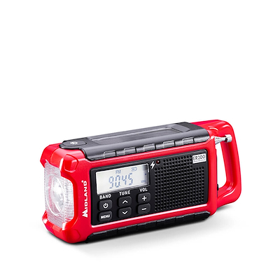 MIDLAND nødradio ER200 rød