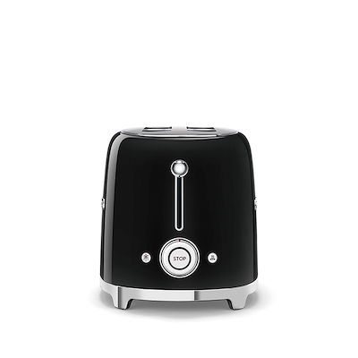 Smeg TSF01BLEU brødrister sort 2 skiver 950 watt