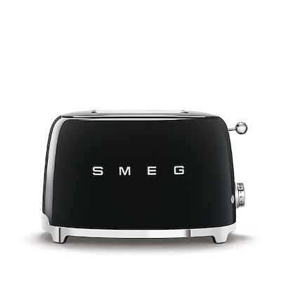 Smeg TSF01BLEU brødrister sort 2 skiver 950 watt