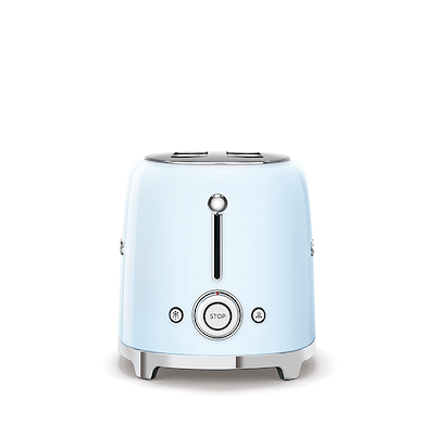 Smeg TSF01PBEU brødrister pastelblå 2 skiver 950 watt