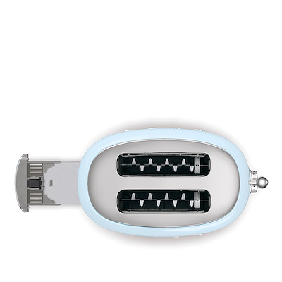 Smeg TSF01PBEU brødrister pastelblå 2 skiver 950 watt