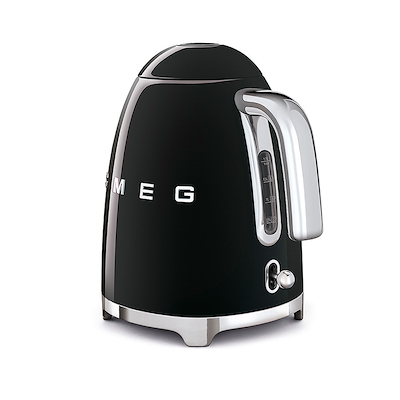 Smeg KLF03BLEU elkedel sort 1,7 liter 2400 watt