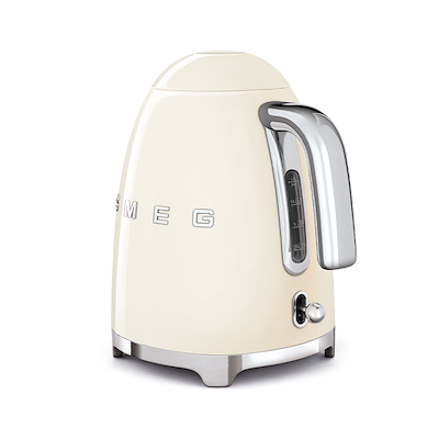 Smeg KLF03CREU elkedel creme 1,7 liter 2400 watt