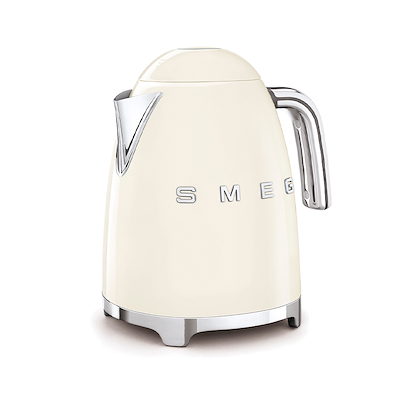 Smeg KLF03CREU elkedel creme 1,7 liter 2400 watt