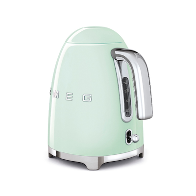 Smeg KLF03PGEU elkedel pastelgrøn 1,7 liter 2400 watt