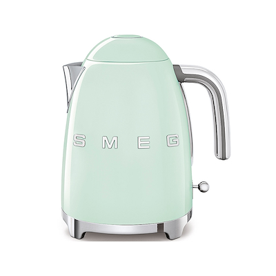 Smeg KLF03PGEU elkedel pastelgrøn 1,7 liter 2400 watt