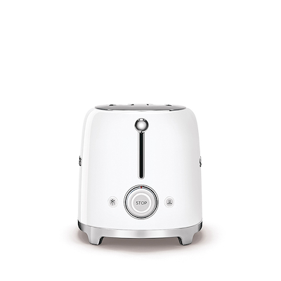 Smeg TSF01WHEU brødrister hvid 2 skiver 950 watt