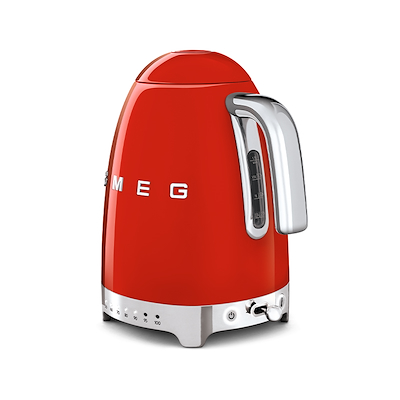 Smeg KLF04RDEU elkedel rød 1,7 liter 2400 Watt