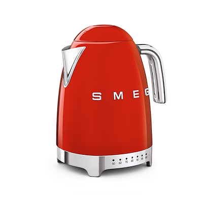 Smeg KLF04RDEU elkedel rød 1,7 liter 2400 Watt