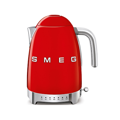 Smeg KLF04RDEU elkedel rød 1,7 liter 2400 Watt