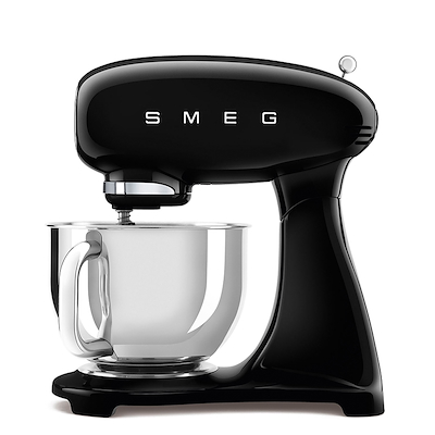 Smeg SMF03BLEU køkkenmaskine sort 4,8 liter 800 watt