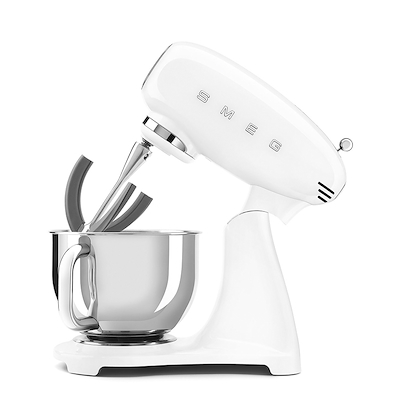 Smeg SMF03WHEU køkkenmaskine  hvid 4,8 liter 800 watt