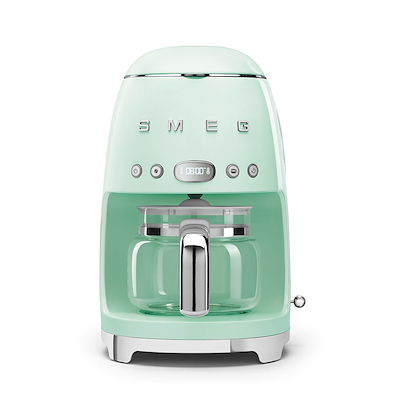 Smeg filterkaffemaskine med timer pastelgrøn