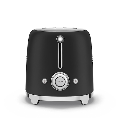 Smeg TSF01BLMEU brødrister sort 2 skiver 950 watt