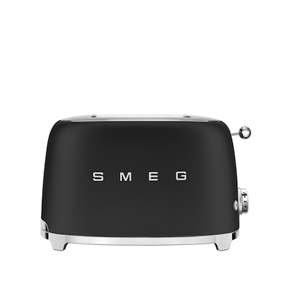 Smeg TSF01BLMEU brødrister sort 2 skiver 950 watt