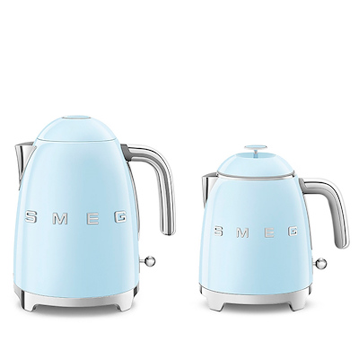 Smeg KLF05PBEU elkedel mini pastelblå 0,8 liter 1400 watt