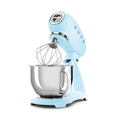 Smeg køkkenmaskine 800 Watt 4,8 liter pastelblå