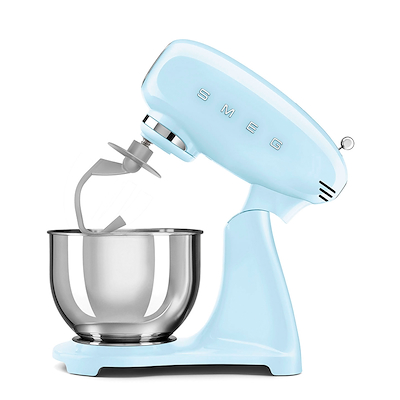 Smeg SMF03PBEU køkkenmaskine pastelblå 4,8 liter 800 watt