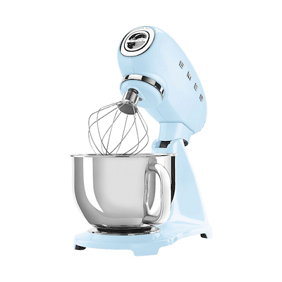 Smeg SMF03GREU køkkenmaskine pastelblå 4,8 liter 800 watt