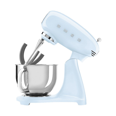 Smeg SMF03GREU køkkenmaskine pastelblå 4,8 liter 800 watt