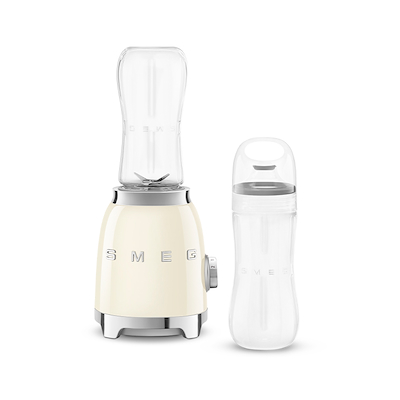 Smeg PBF01WHEU Personal blender creme inkl. 2 stk. flasker 0,6 liter