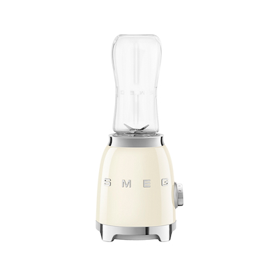 Smeg PBF01WHEU Personal blender creme inkl. 2 stk. flasker 0,6 liter