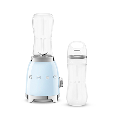 Smeg PBF01PBEU Personal blender pastelblå inkl. 2 stk. flasker af 0,6 liter