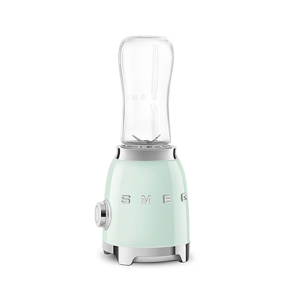 Smeg PBF01PGEU Personal blender pastelgrøn inkl. 2 flasker af 0,6 liter