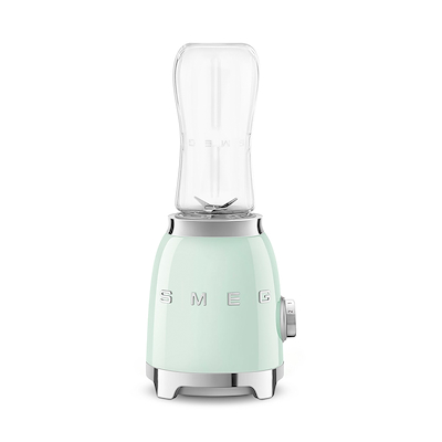 Smeg PBF01PGEU Personal blender pastelgrøn inkl. 2 flasker af 0,6 liter