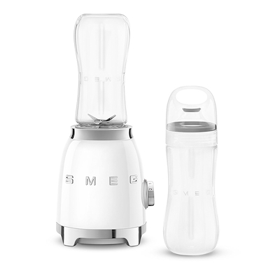 Smeg PBF01WHEU Personal blender hvid inkl. 2 stk. flasker 0,6 liter