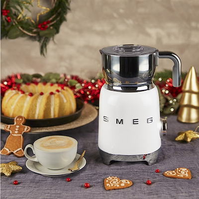 Smeg 50's Style mælkeskummer hvid 500 Watt