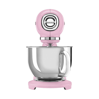 Smeg SMF03PGEU køkkenmaskine pink 4,8 liter 800 Watt