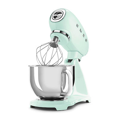 Smeg SMF03PGEU køkkenmaskine pastelgrøn 4,8 liter 800 Watt