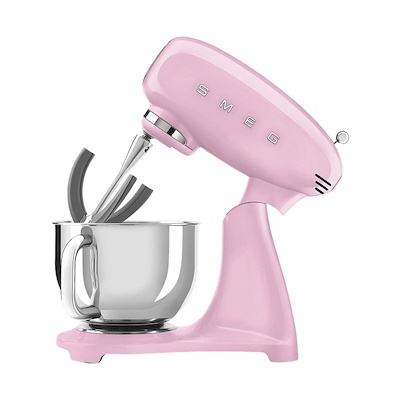Smeg SMF03PGEU køkkenmaskine pink 4,8 liter 800 Watt