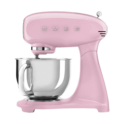 Smeg SMF03PGEU køkkenmaskine pink 4,8 liter 800 Watt