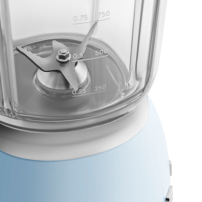 Smeg BLF03PBEU blender pastelblå 800 watt