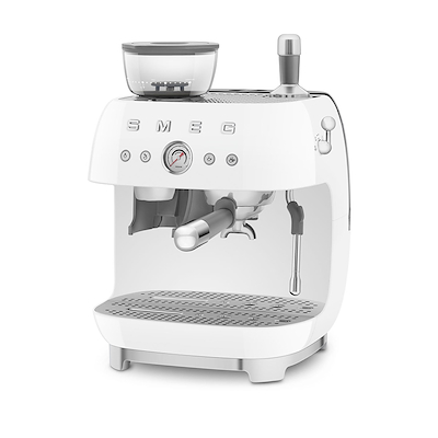 Smeg 50's Style manuel espressomaskine hvid