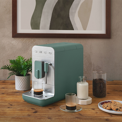 Smeg Collezione automatisk espressomaskine 19 bar grøn