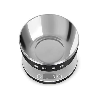 Smeg Collezione køkkenvægt sort 5 kg