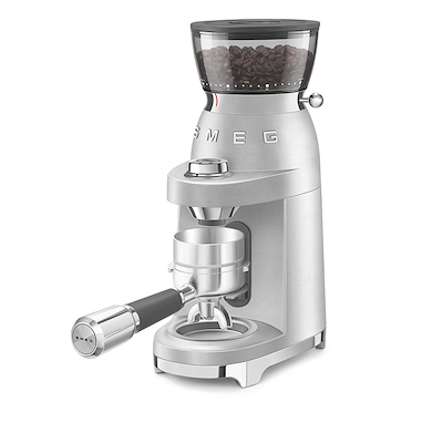 Smeg 50's Style kaffekværn stål 350 g