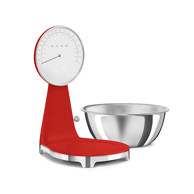 Smeg 50's Style bagevægt rød 5 kg