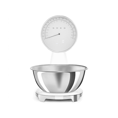 Smeg 50's Style bagevægt hvid 5 kg