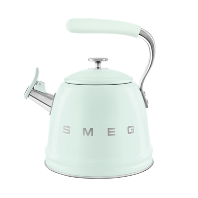 Smeg 50's Style fløjte kedel pastelgrøn 2,3 liter
