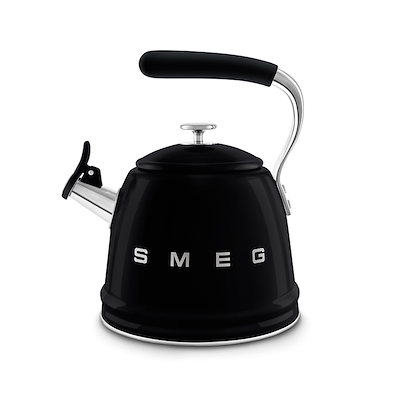 Smeg 50's Style fløjte kedel sort 2,3 liter