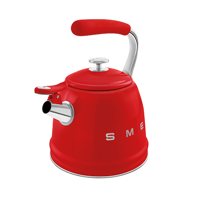Smeg 50's Style fløjte kedel rød 2,3 liter