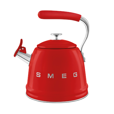 Smeg 50's Style fløjte kedel rød 2,3 liter